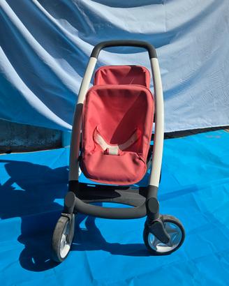 Passeggino gemellare per bambole