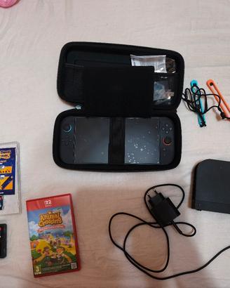 nintendo switch 2 + cover con pellicola + giochi 