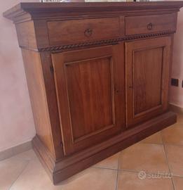 Madia in arte povera legno massello