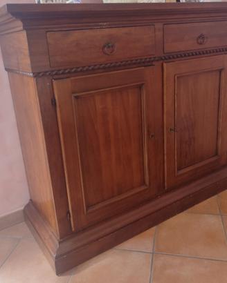 Madia in arte povera legno massello