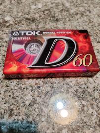 musicasetta TDK vergine 60 min
