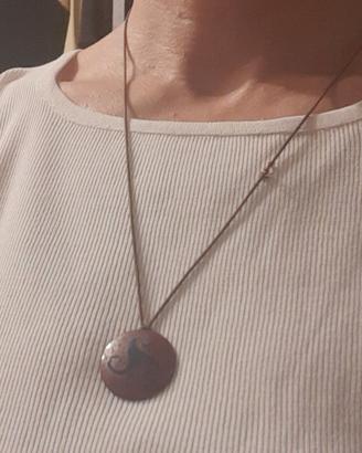 Laccio con ciondolo triskell