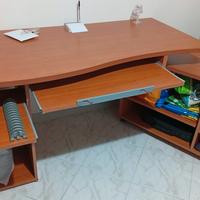 Scrivania e Libreria in ciliegio