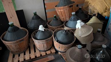 Damigiane per vino varie dimensioni