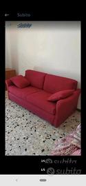 Divano Bordeaux  3 posti 