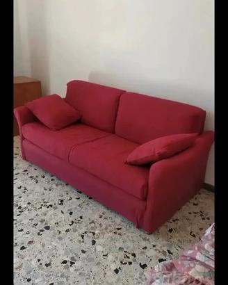 Divano Bordeaux  3 posti 