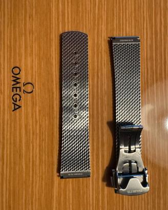 Omega Mesh Bracelet 20mm, per modelli Seamaster