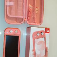 nintendo switch lite rosa 
