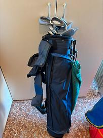 Sacca da golf  completa di mazze e palline