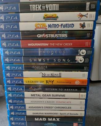 Giochi PS4 (leggere descrizione)