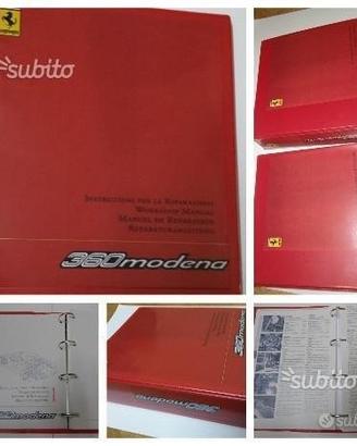 Ferrari 360 manuale officina riparazione