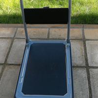 Carrello porta pacchi pieghevole con ruote