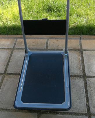 Carrello porta pacchi pieghevole con ruote