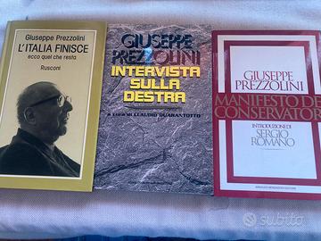 GIUSEPPE PREZZOLINI, 4 libri