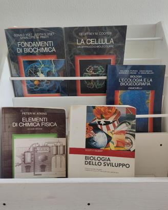 Lotto libri universitari Biologia Chimica Biotecn