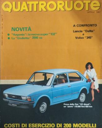 Rivista "QUATTRORUOTE" annate complete 