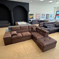 Divano angolare letto