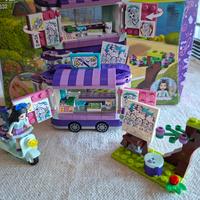 Lego Friends lo stand dell'arte di Emma 41332