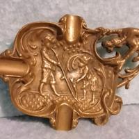 Posacenere sigari ottone vintage