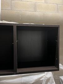 Modulo Ikea Besta 120x64 con ripiani