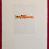 Mario Schifano Serigrafia ‘paesaggio’ 50x70cm