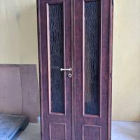 Antica Porta interna a 2 ante , misura telaio 89x2