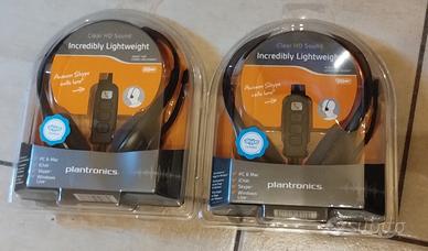 Plantronics 2cuffie usb modello 628 comandi a filo
