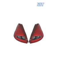 FANALI PER FORD FIESTA MK7 08-12 LED ROSSO AFFUMIC