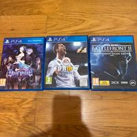 Giochi PS4 - tra cui fifa 18