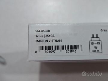 Tab x526b S10 FE 5G 256GB NUOVO 