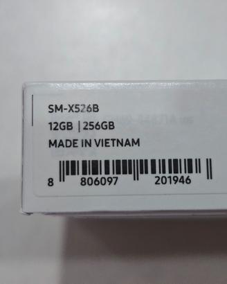 Tab x526b S10 FE 5G 256GB NUOVO 