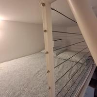 soppalco in legno e in ferro