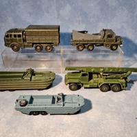 Lotto modellini Dinky militari anni 60