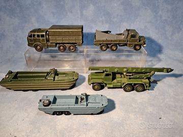 Lotto modellini Dinky militari anni 60