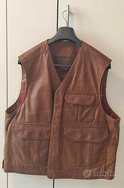 gilet in pelle TIMBERLAND - RN # 76382 (taglia XL)