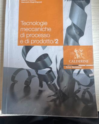 LIBRO DI TECNOLOGIE MECCANICHE USATO 4 anno