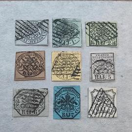 francobolli antichi stati italiani 1852 vaticano