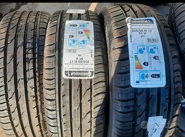 205 55 17 continental nuove