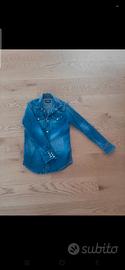Camicia jeans Dsquared2 10 anni