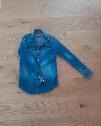 Camicia jeans Dsquared2 10 anni