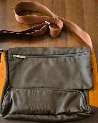 Borsa Piquadro da uomo arancione/marrone