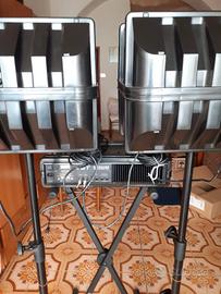 inpianto voci fbt-200 w compreso aste di supporto 