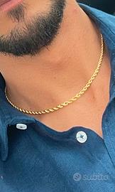 Collana e bracciale oro 375