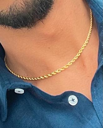 Collana e bracciale oro 375