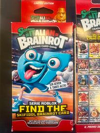 Set completo 25 card rare Roblox brainrot limitate