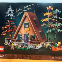 Lego 21338 A-frame cabin FIRMATO MAI APERTO