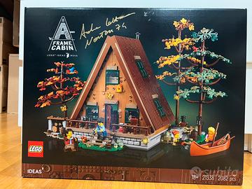 Lego 21338 A-frame cabin FIRMATO MAI APERTO