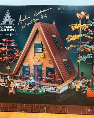 Lego 21338 A-frame cabin FIRMATO MAI APERTO