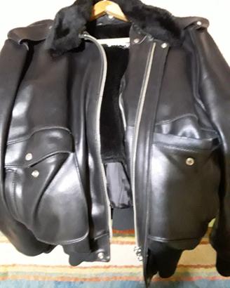 Giubbotto Schott SM 674, colore nero,taglia 54USA