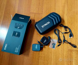 SYNCO Wireless Lavalier Microfono G1